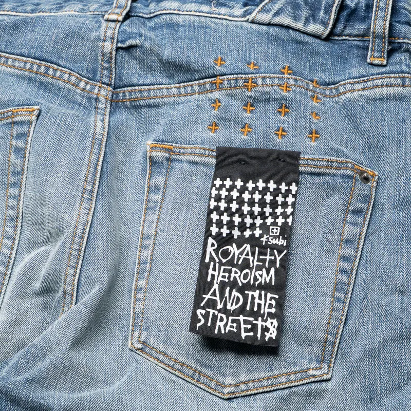 Ksubi Chitch Selvedge Denim Pant - Blue Moon