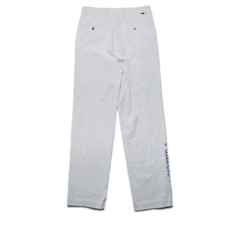 Malbon Golf Cannes Pleated Trouser - Blue