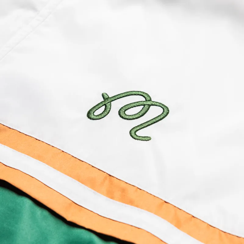 Malbon Golf Costanzo Windbreaker - White