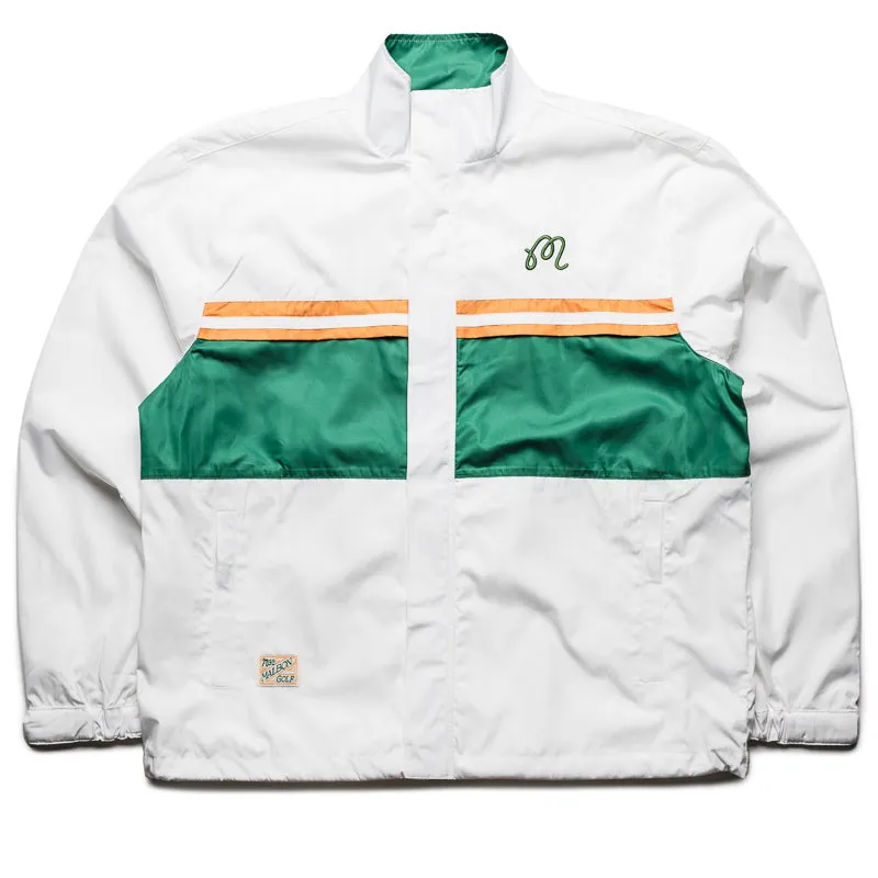 Malbon Golf Costanzo Windbreaker - White