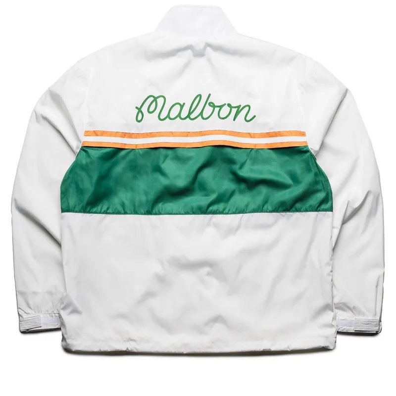 Malbon Golf Costanzo Windbreaker - White