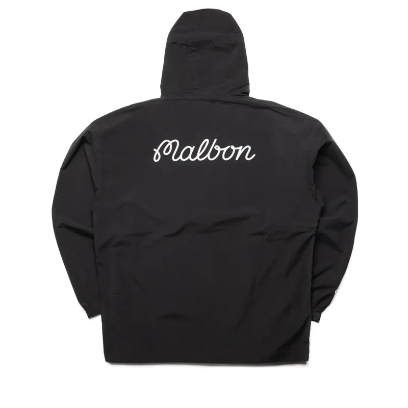Malbon Golf Evergreen Nylon Anorak - Black
