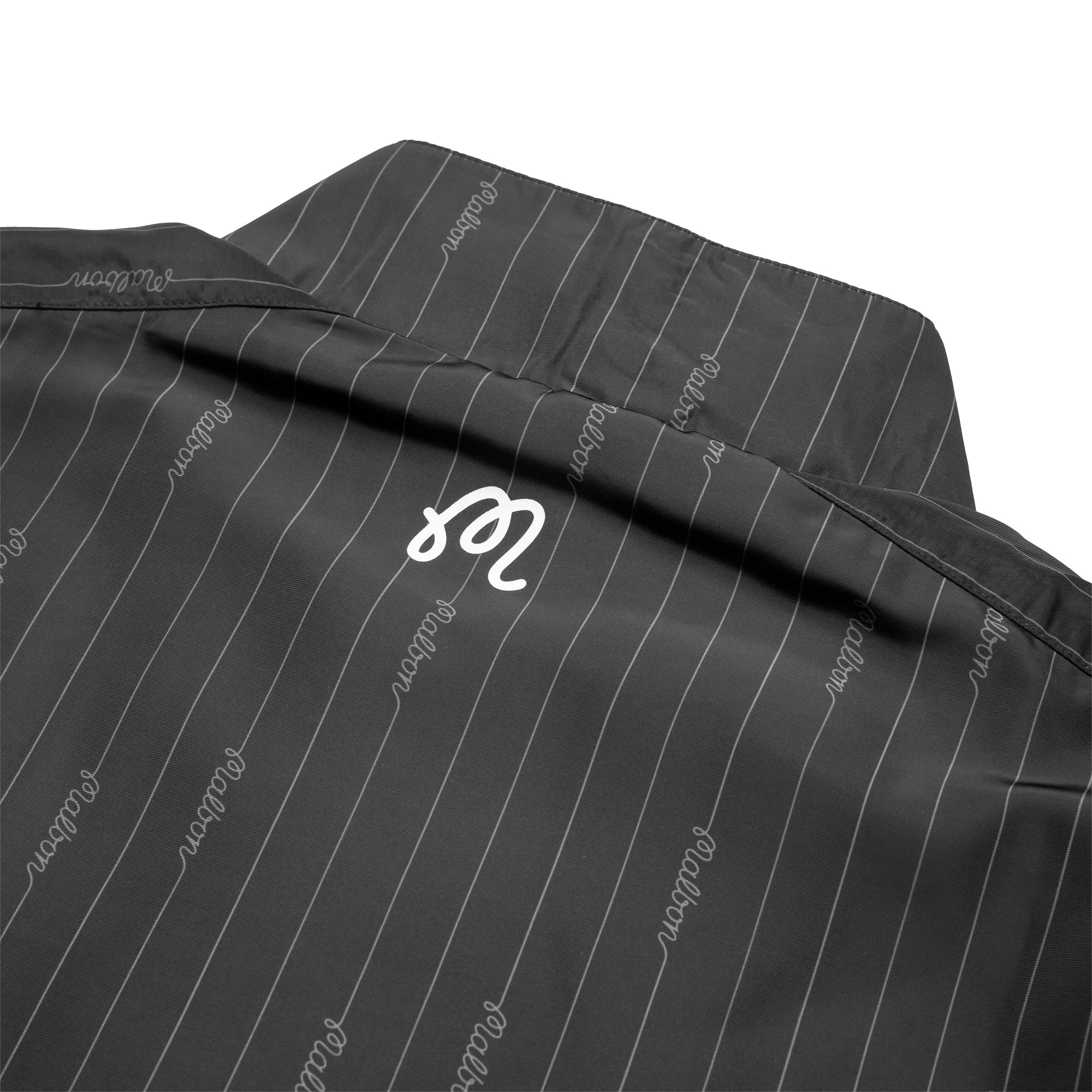 Malbon Golf Nylon Windshirt - Black