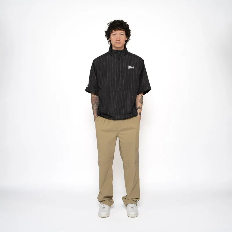 Malbon Golf Nylon Windshirt - Black
