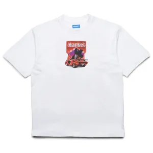 Market Bullrider Tee - White
