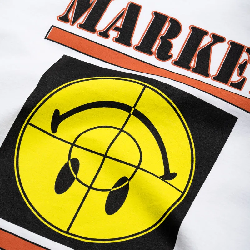 Market Smiley Focus Tee - White