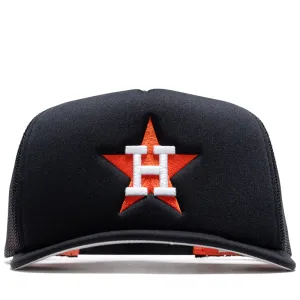 Mitchell & Ness Houston Astros Hidden Trucker Hat - Black