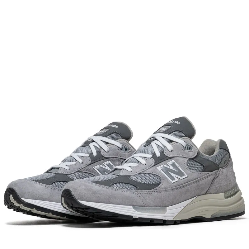 New Balance Made in USA 992 - Grey/Silver Metallic
