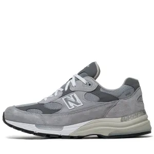 New Balance Made in USA 992 - Grey/Silver Metallic