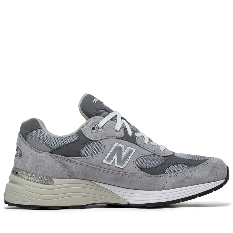 New Balance Made in USA 992 - Grey/Silver Metallic
