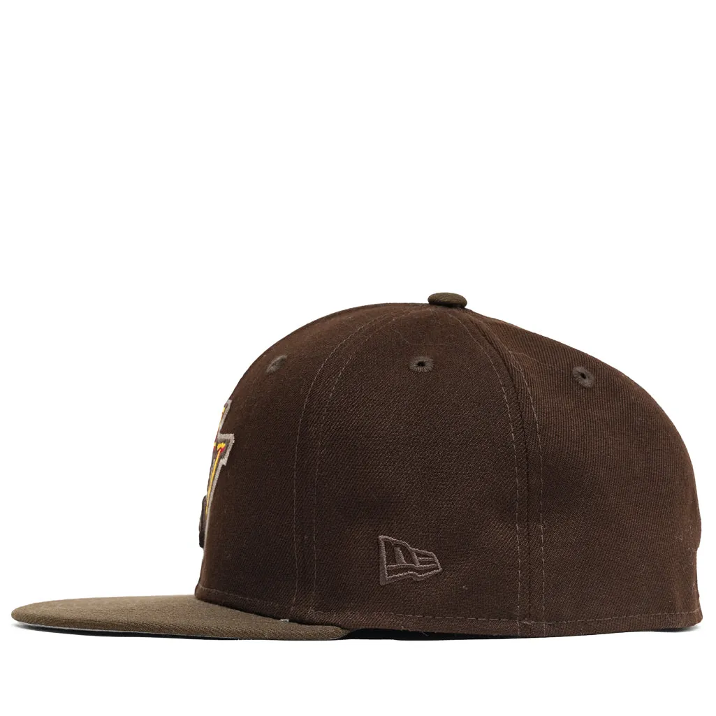 New Era x Politics Hudson Valley Renegades 59FIFTY Fitted Hat - Chocolate/Brown