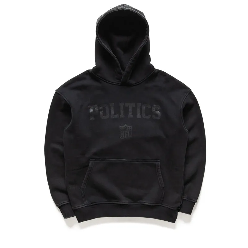 NFL Origins x Politics Wash Hoodie - Onyx