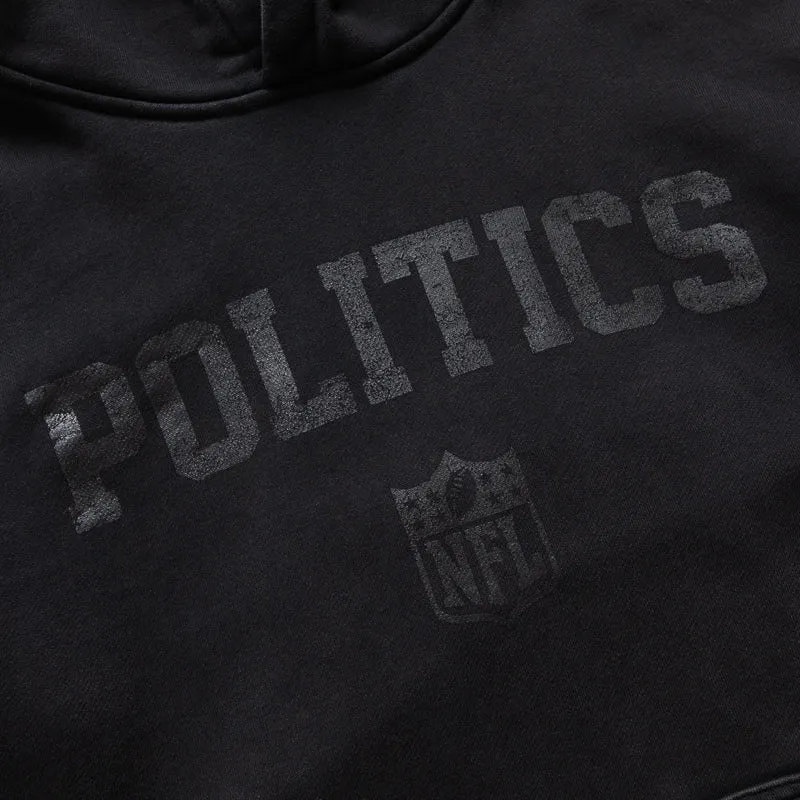 NFL Origins x Politics Wash Hoodie - Onyx