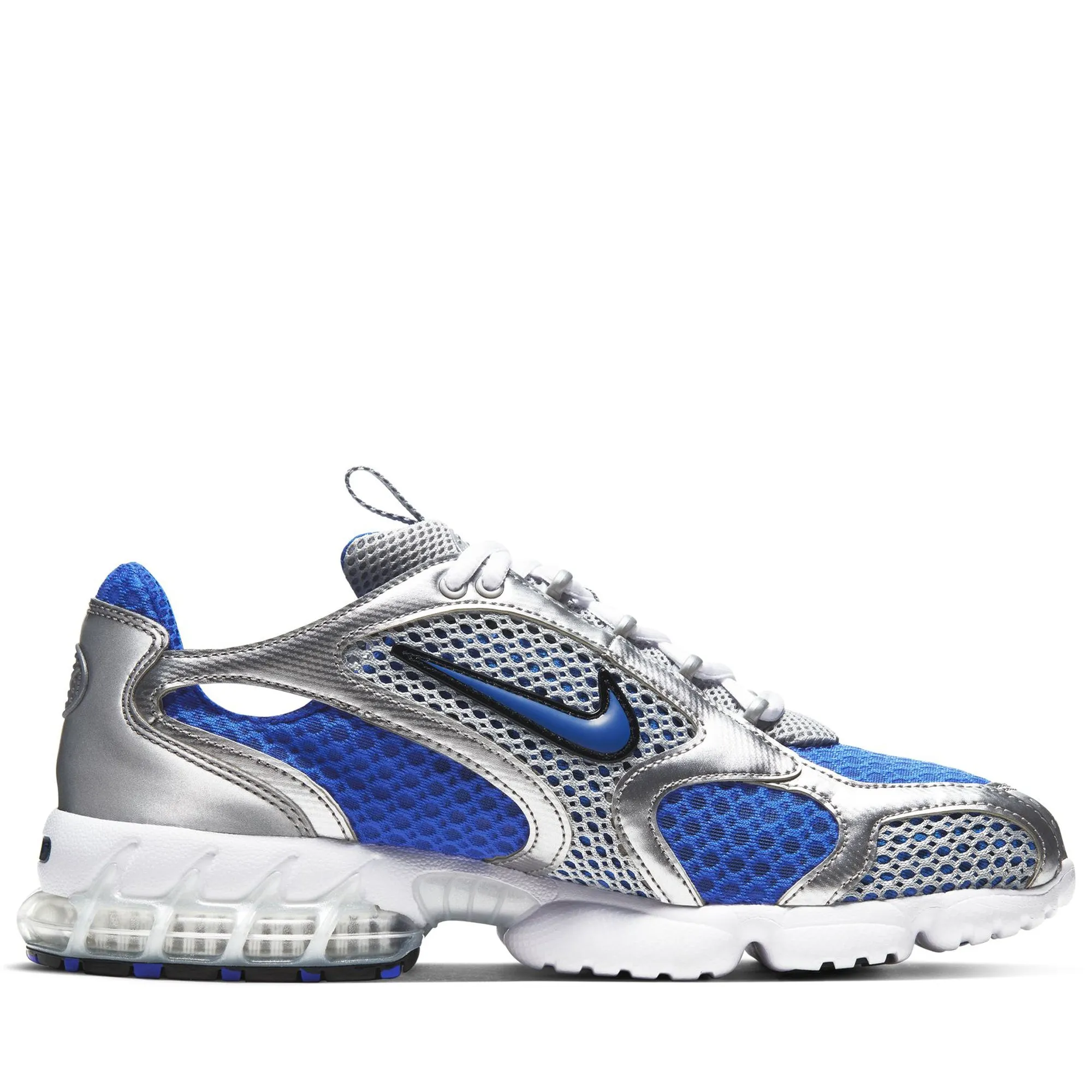 Nike Air Zoom Spiridon Cage 2 - Metallic Silver/Varsity Royal