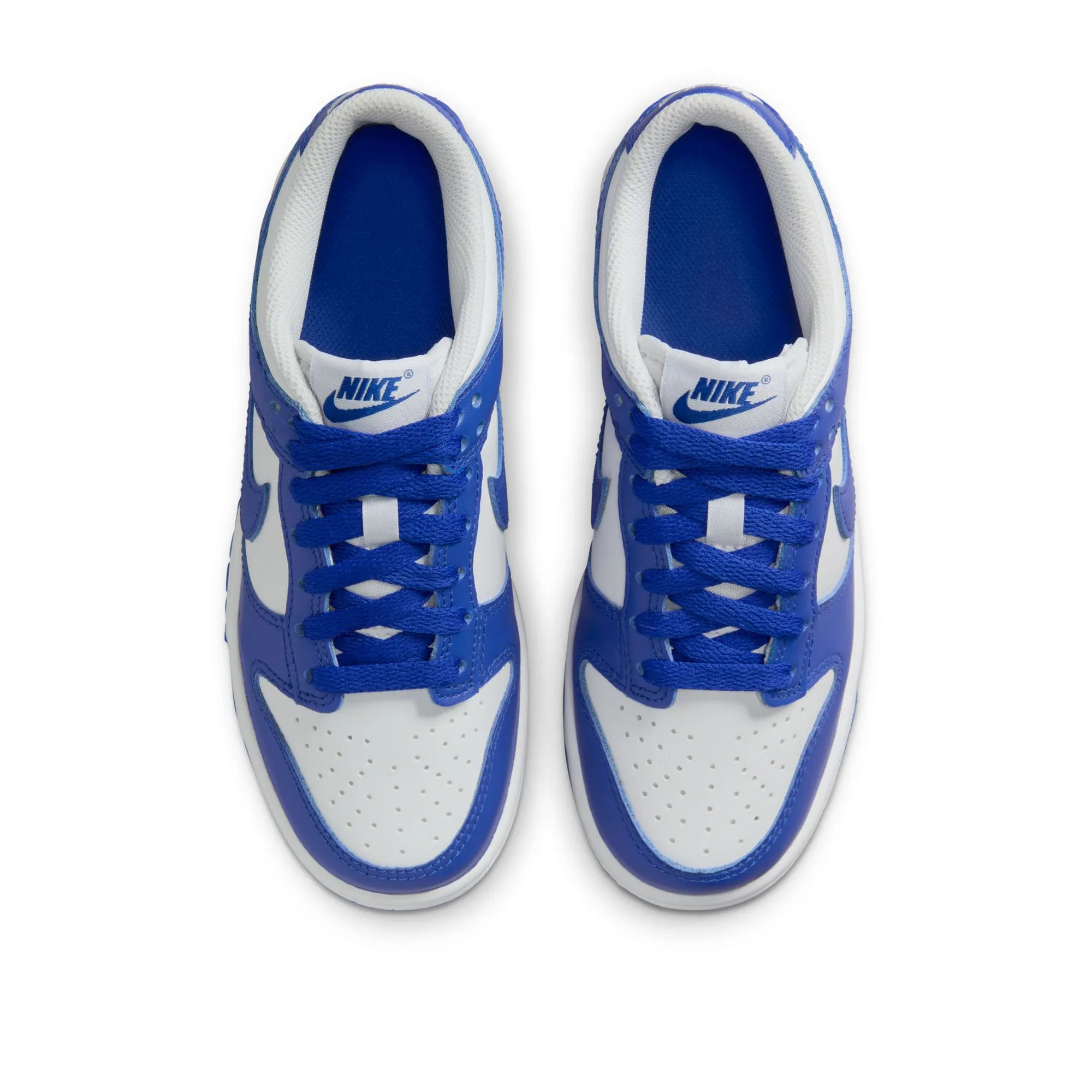 Nike Dunk Low (GS) - White/Hyper Royal