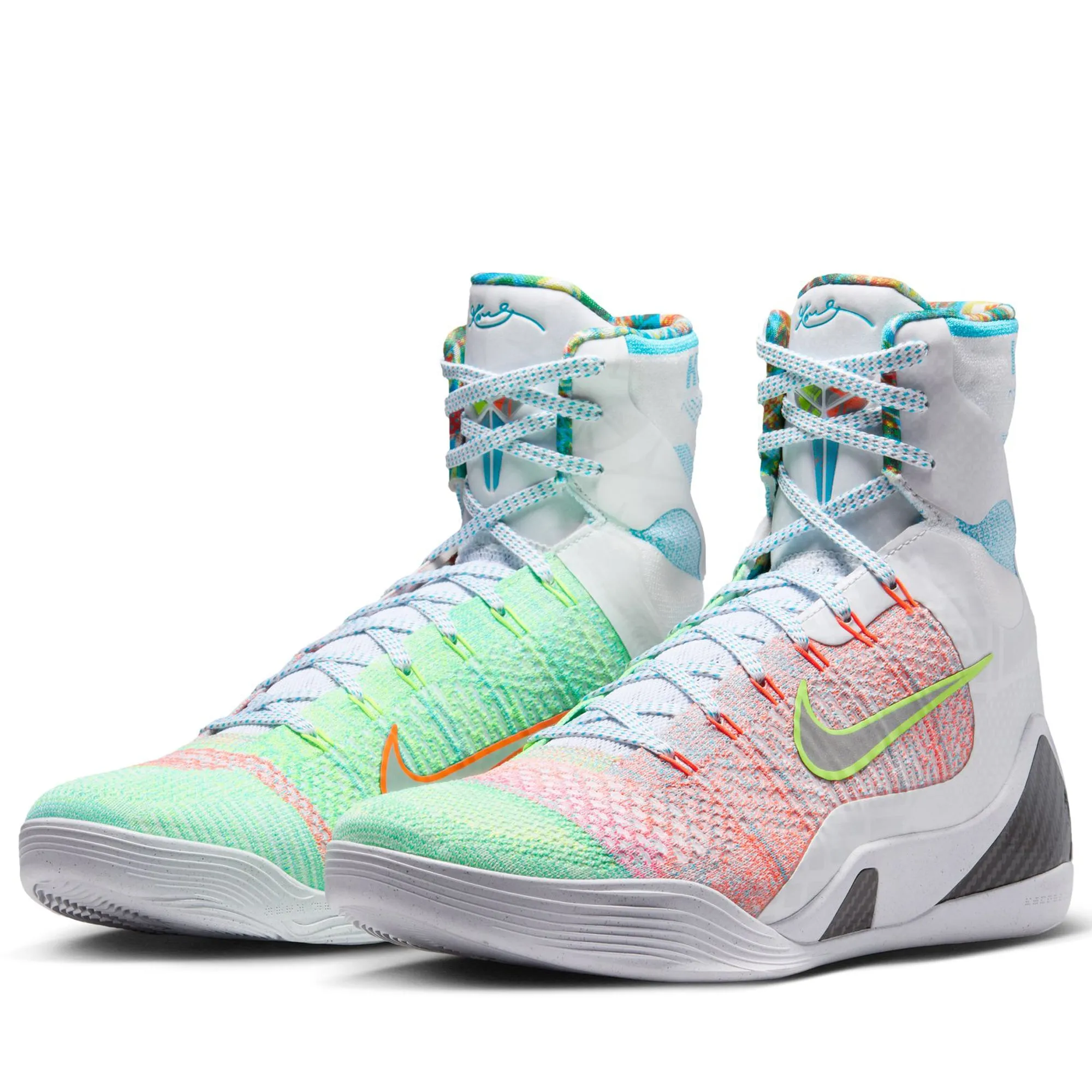 Nike Kobe IX Elite High Protro 'What The' - White/Reflective Silver