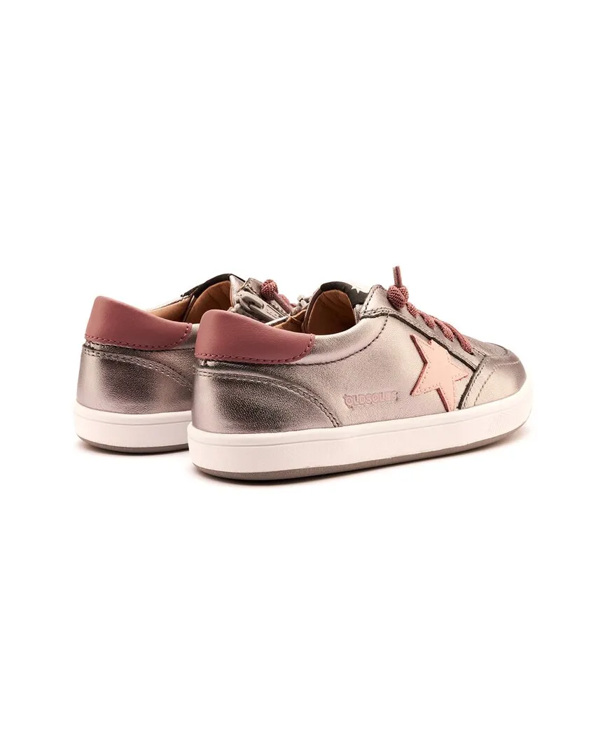 Old Soles Platinum Runner Leather Sneaker