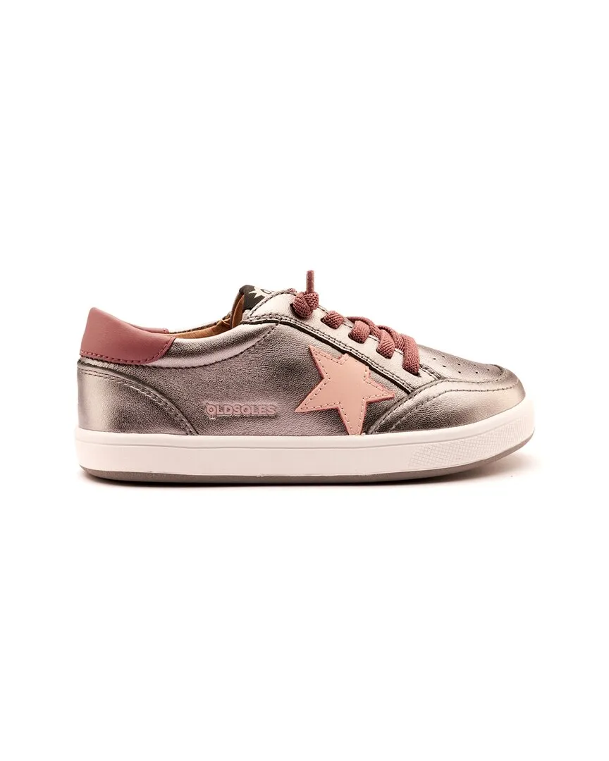 Old Soles Platinum Runner Leather Sneaker