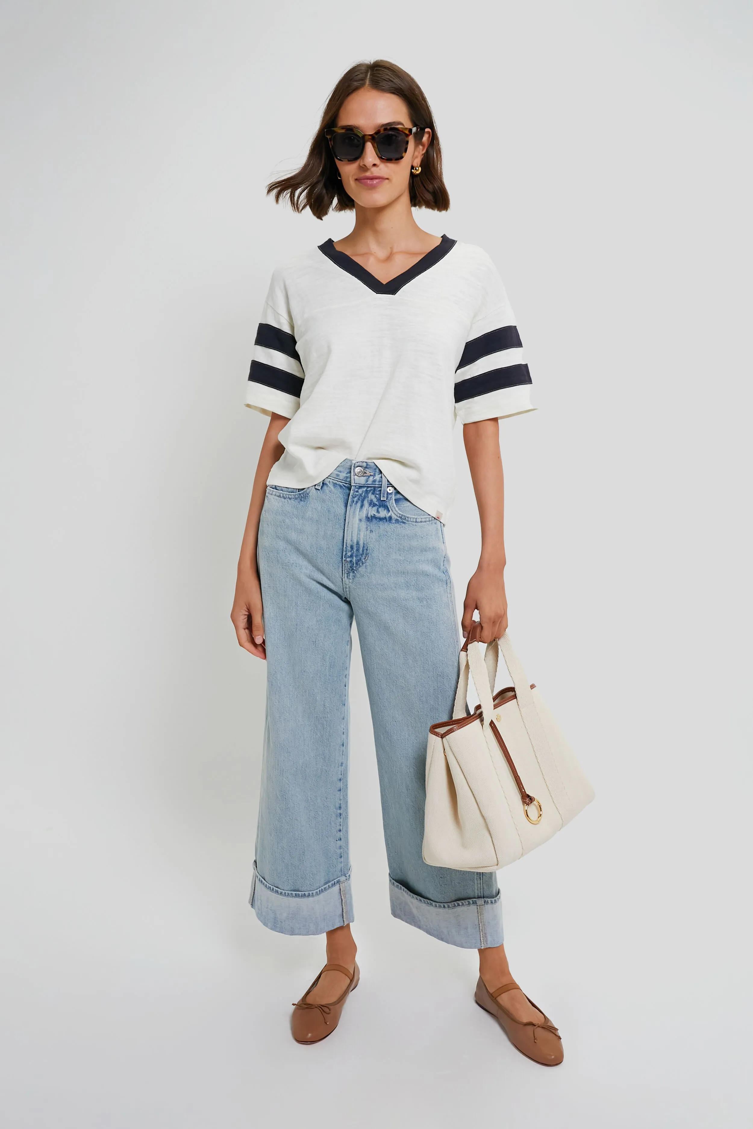Phantom Varsity Sunwashed Slub Varsity Tee