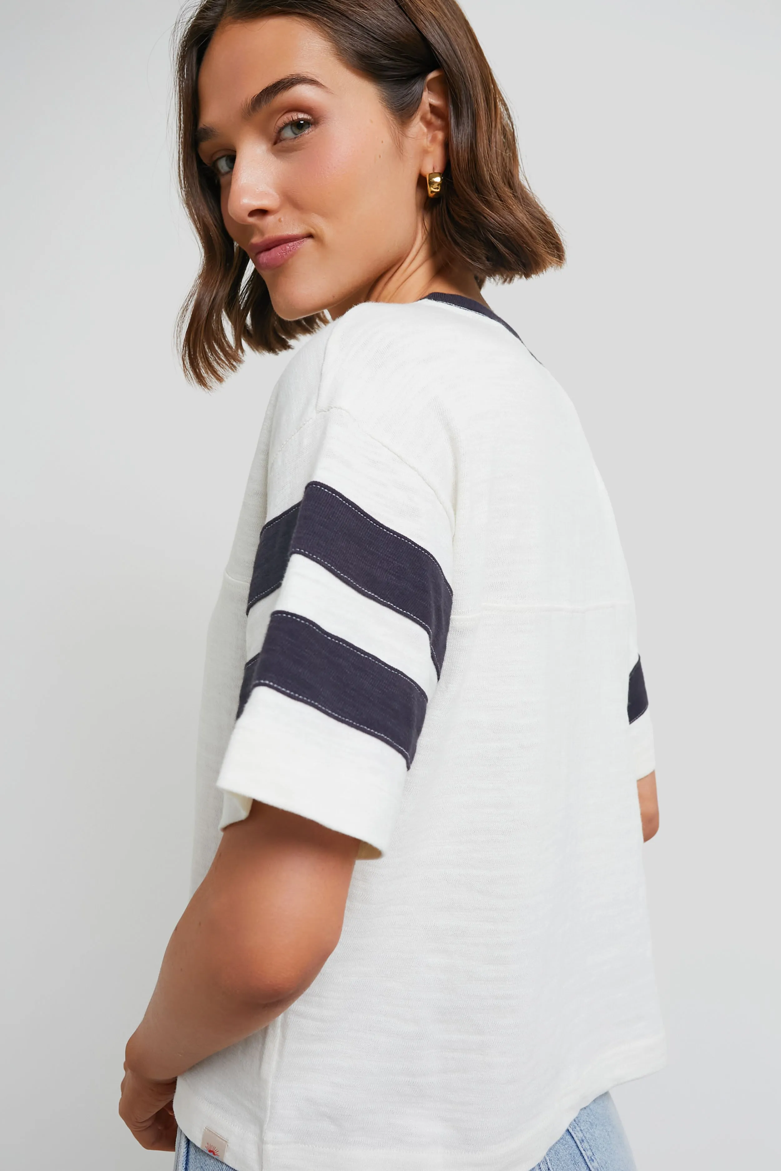 Phantom Varsity Sunwashed Slub Varsity Tee