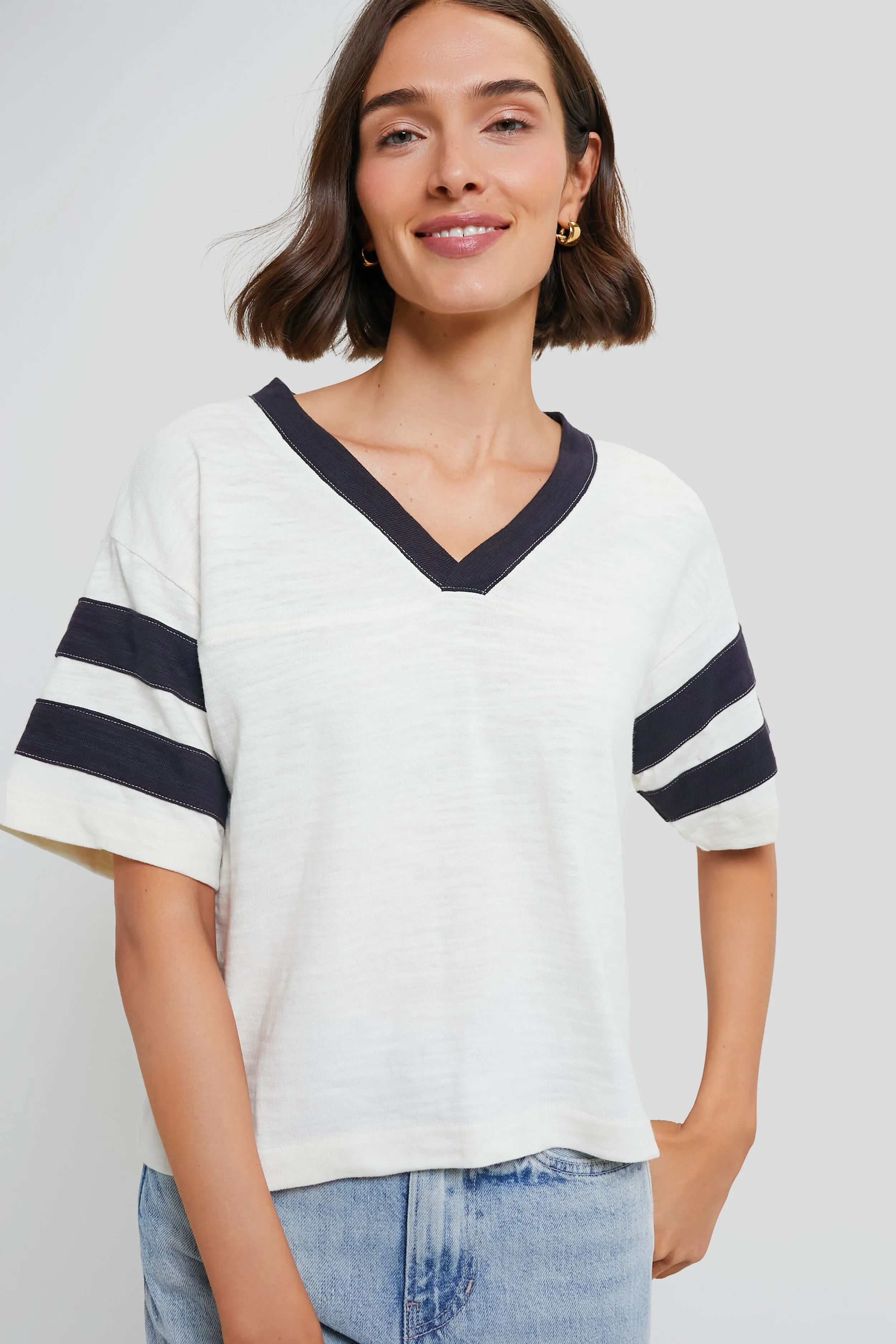 Phantom Varsity Sunwashed Slub Varsity Tee