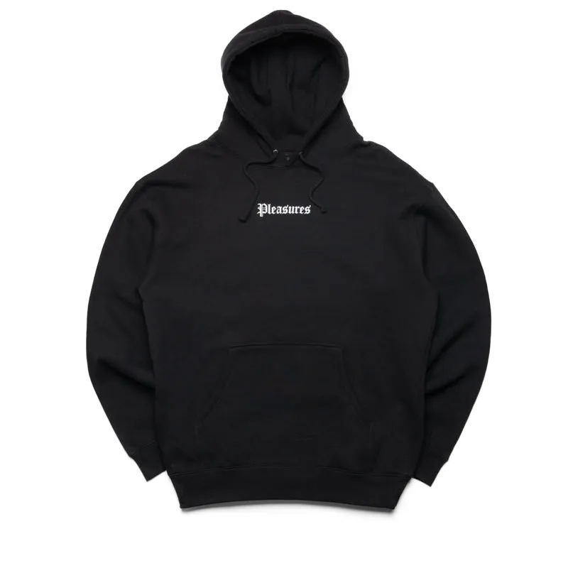 Pleasures Burn Again Hoodie - Black