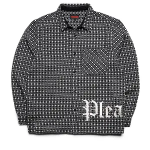 Pleasures Cross Work Shirt - Grey
