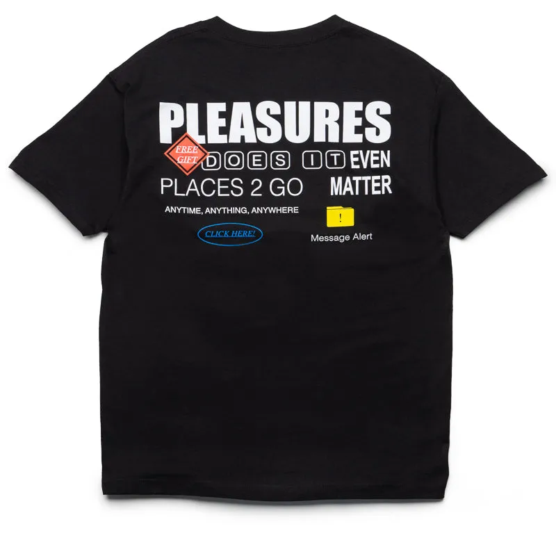 Pleasures Grass Fed Tee - Black