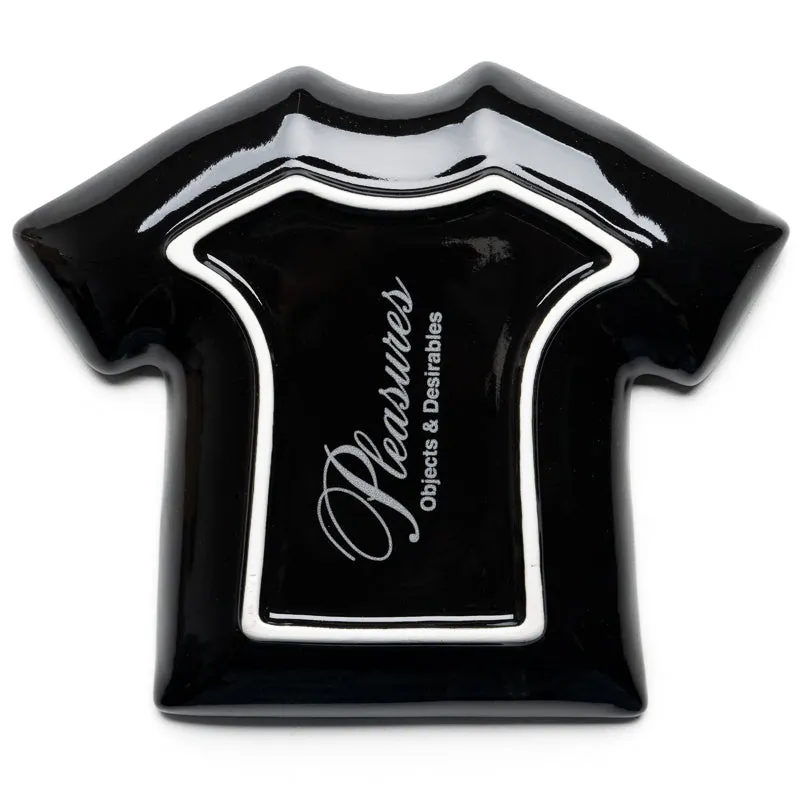 Pleasures Logo Tee Ceramic Tray - Black