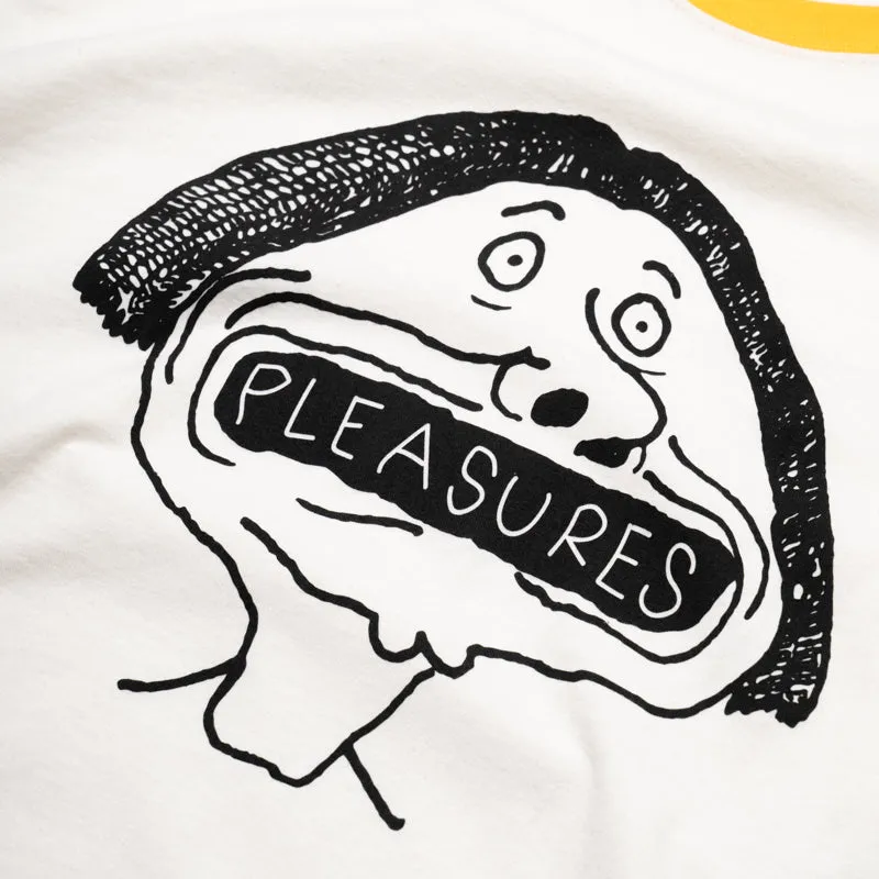 Pleasures Mouthful Ringer Tee - Natural