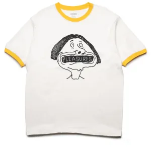 Pleasures Mouthful Ringer Tee - Natural