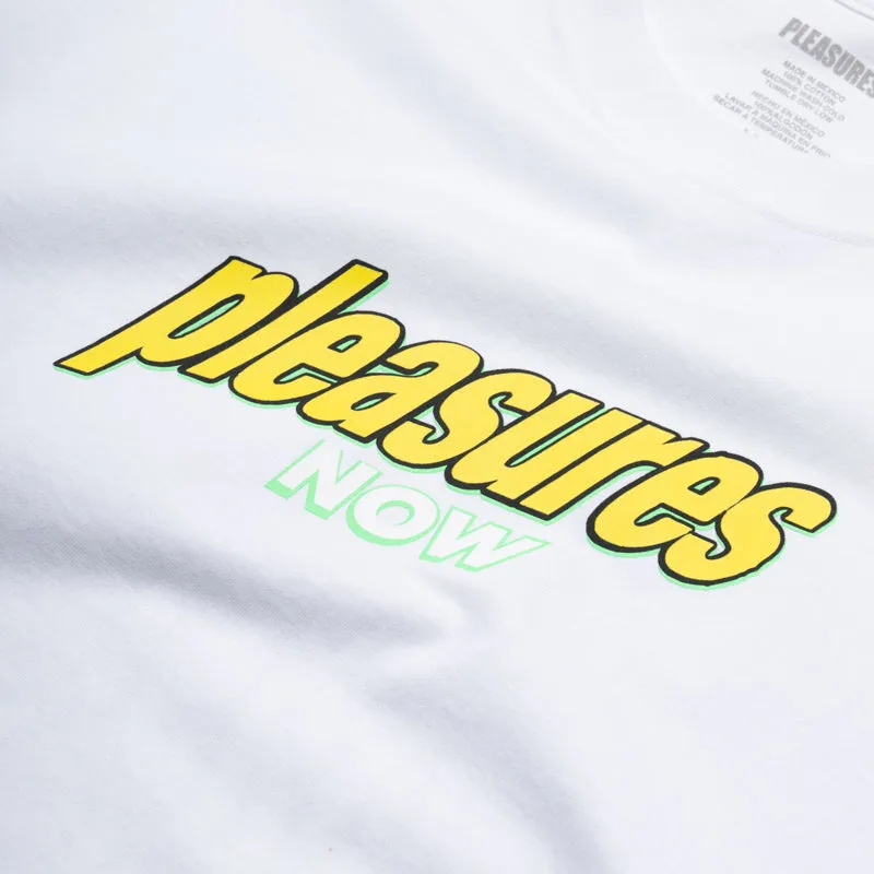 Pleasures Quench Tee - White