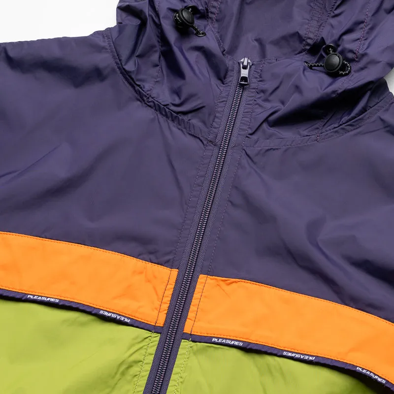 Pleasures Spirit Hooded Windbreaker - Purple