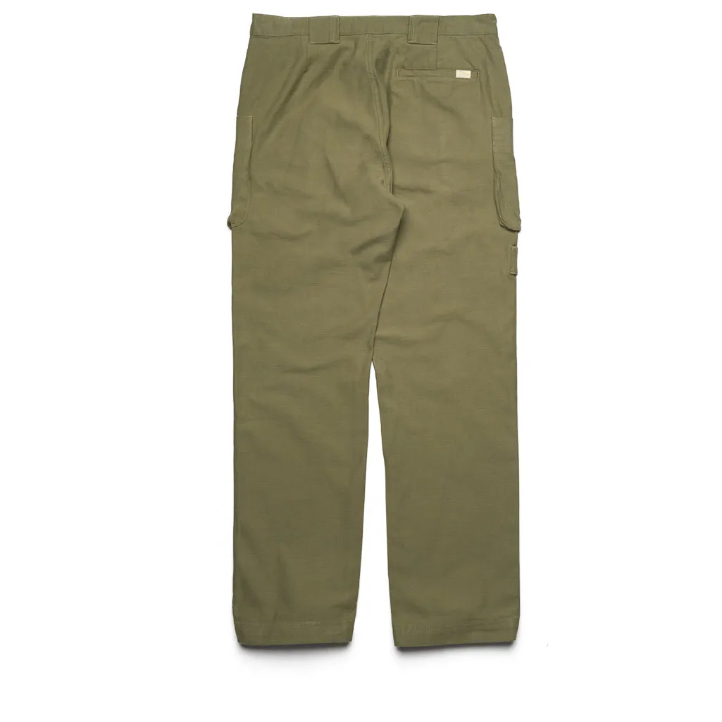 Politics Chore Pants - Olive