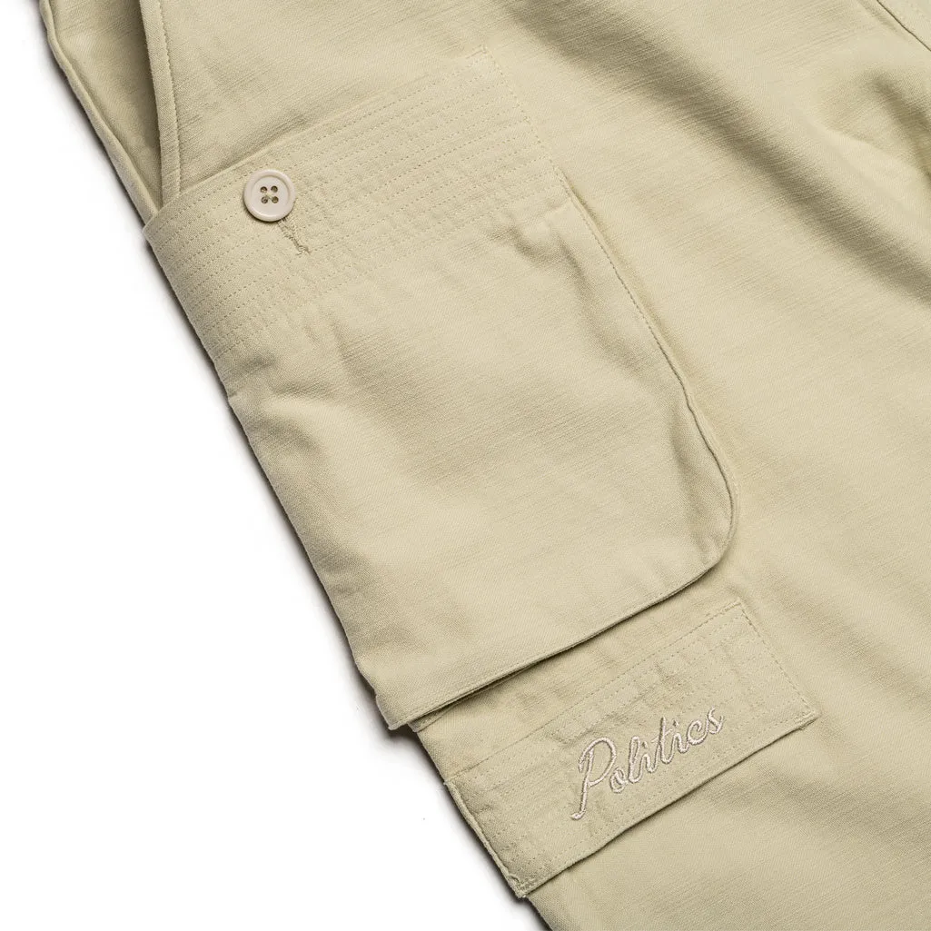 Politics Chore Pants - Stone