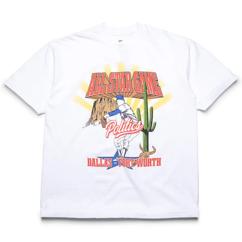 Politics Full Count Tee - White
