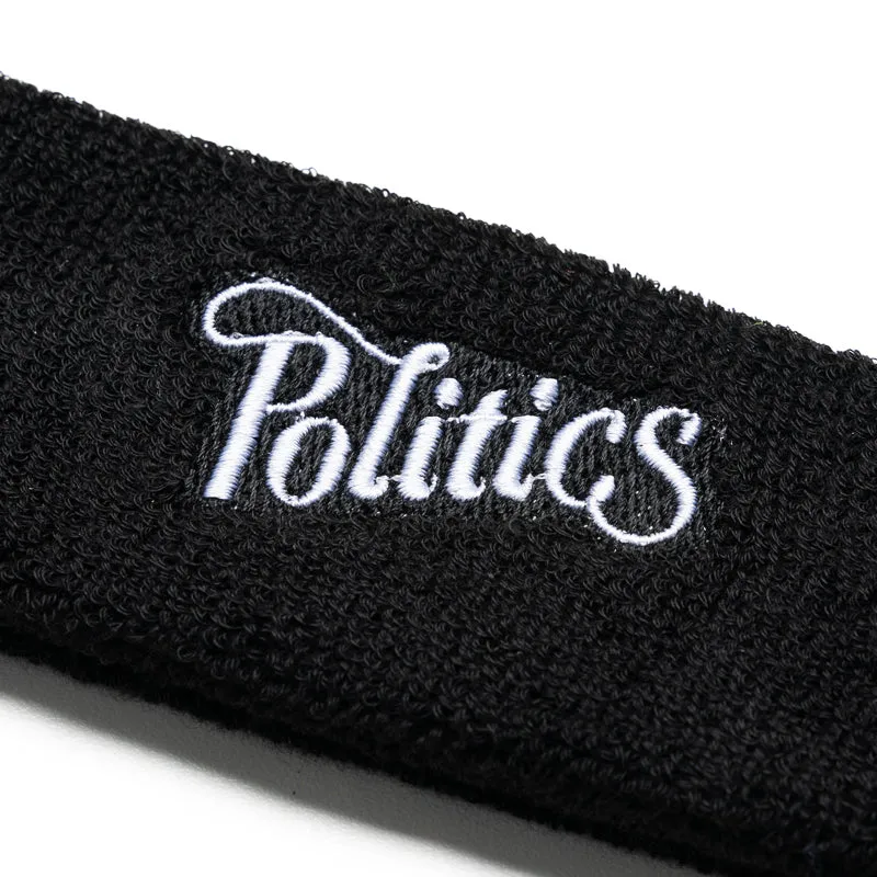 Politics Headband - Black