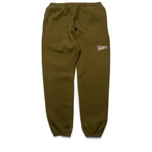 Politics Script Sweatpants - Matcha