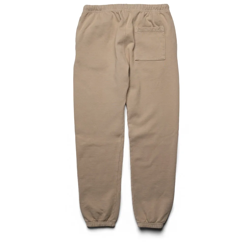 Politics Script Sweatpants - Teak