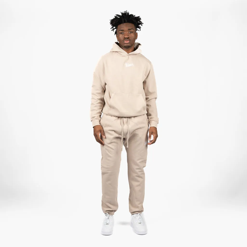 Politics Script Sweatpants - Teak