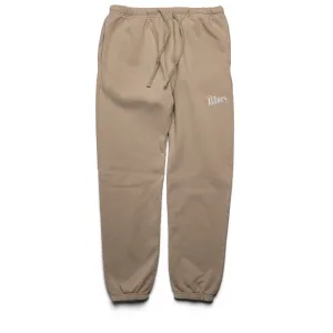 Politics Script Sweatpants - Teak