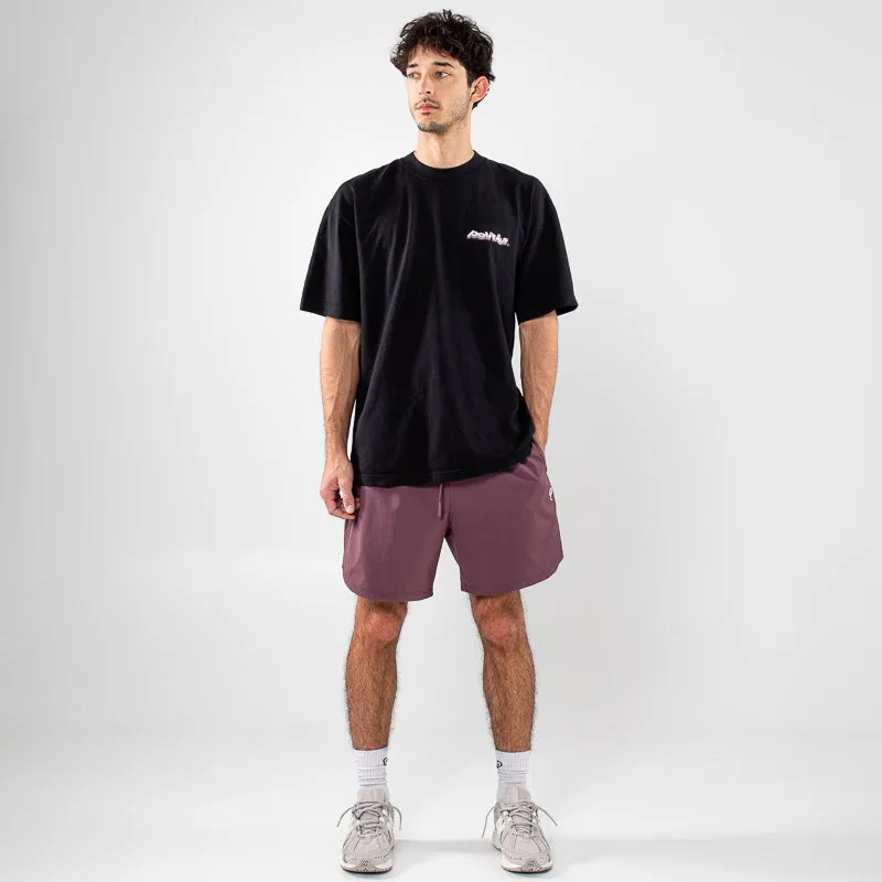 Politics Stride Shorts - Plum