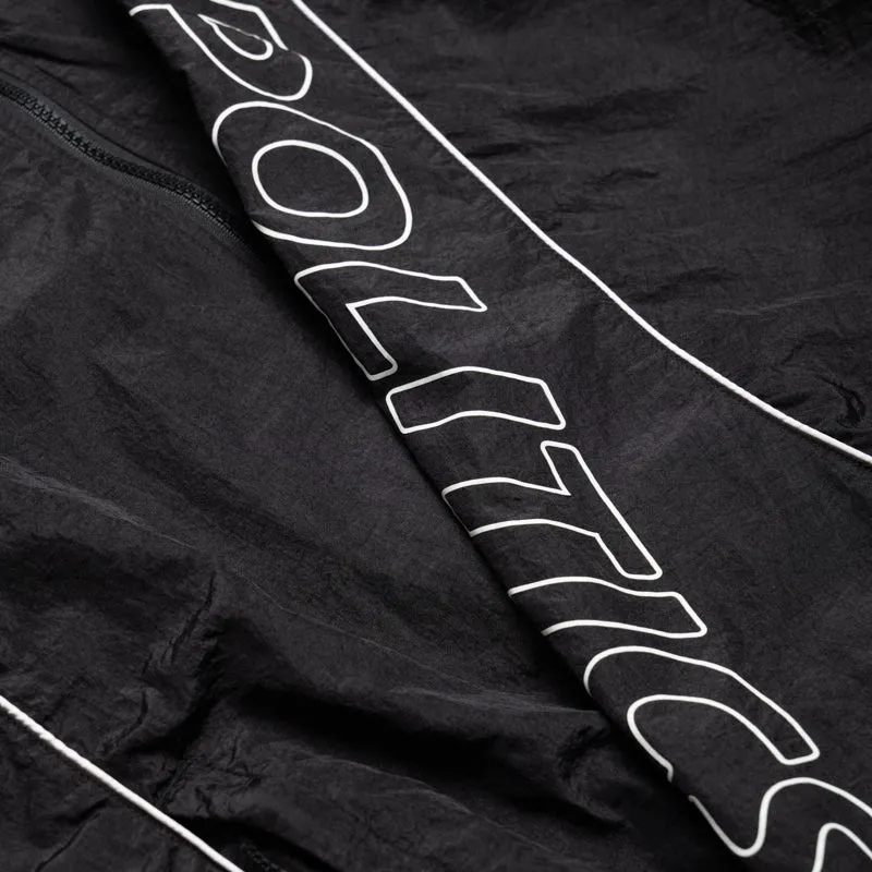 Politics Track Jacket - Black