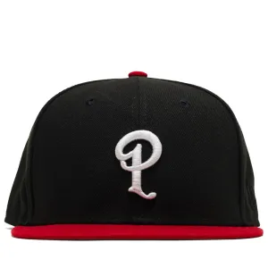Politics x New Era 2-Tone 59FIFTY Fitted Hat - Black/Red