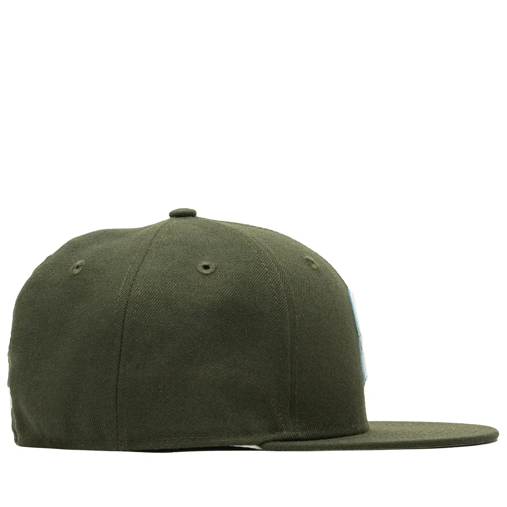 Politics x New Era 59Fifty Fitted Hat - Forest Green