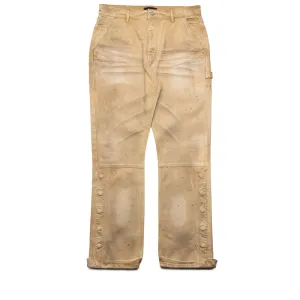 Purple Brand Bentonite Snap Carpenter Pants - Khaki