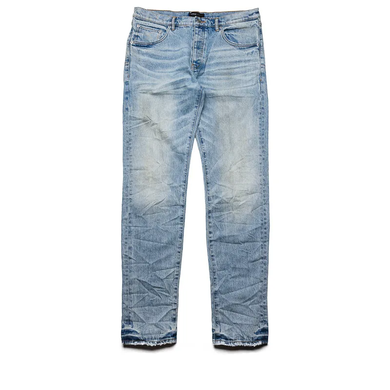 Purple Brand Low Rise Skinny Leg Sandstone Jean - Light Indigo