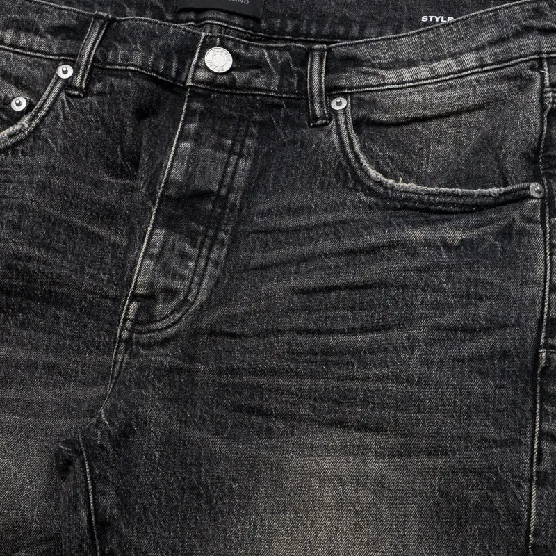 Purple Brand Low Rise Skinny Leg Tinted Jean - Black