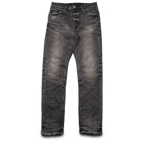 Purple Brand Mid Rise Slim Straight Leg Vintage Dirty Jean - Black