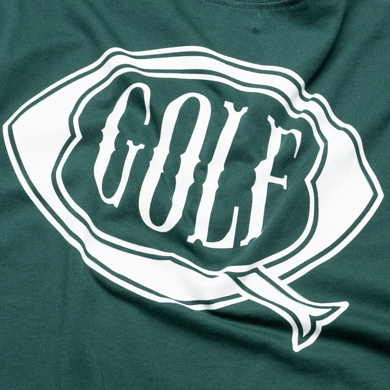 Quiet Golf Q Ball Tee - Forest